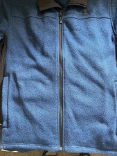 Gerry Men  s 2XL Regular Blue/Black Full-Zip Fleece Vest, Stand-Up Collar