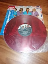 ABBA - Gracias por la musica 1980 Japan mit Obi Rote Vinyl LP