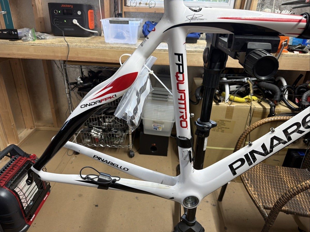 Pinarello FP Quattro Carbon Frameset SMALL (51.5cm Top Tube) ONDA