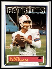 1983 Topps #329 Steve Grogan