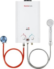 ThermoMate Portable LPG Propane Hot Water Heater Tankless Instant Boiler Shower