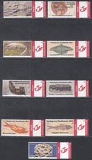 Belgium 2003- MNH stamps. Duo stamps with Labels.  Fossils ...... (EB) AR-11834