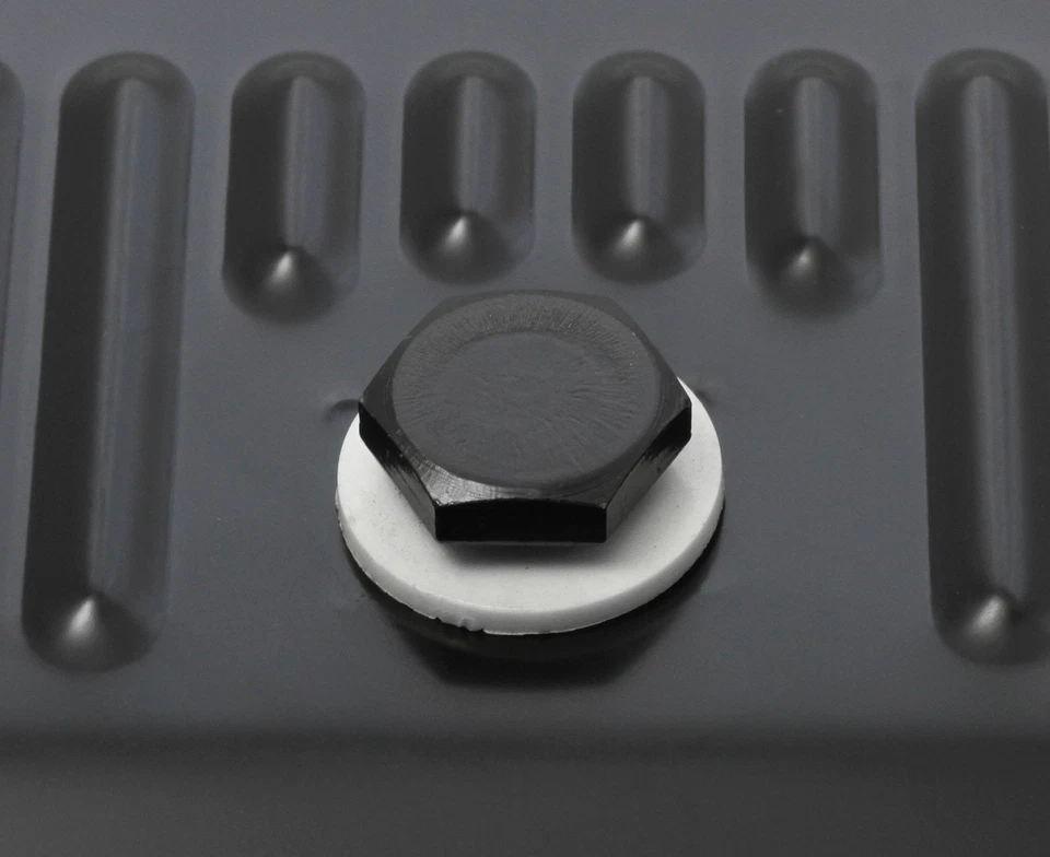 Mr. Gasket 9765BMRG cárter de aceite de transmisión - acero negro Foto 4 de 4