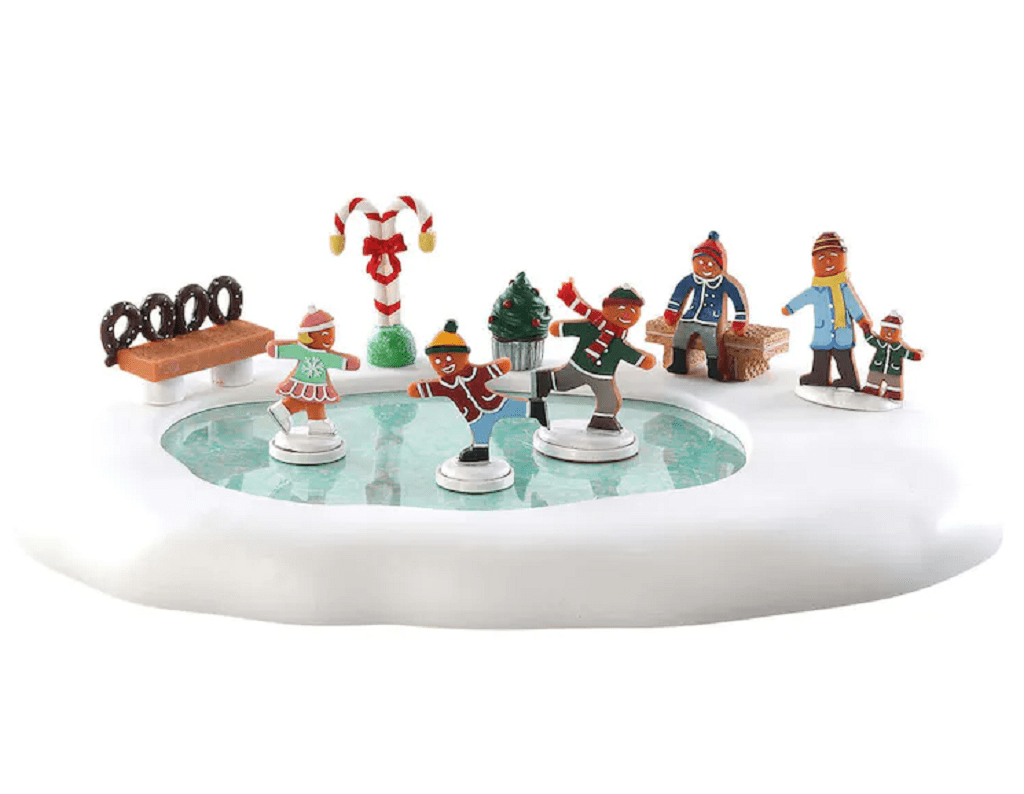 Lemax Table Accent -  Gingerbread Skating Pond - 84352