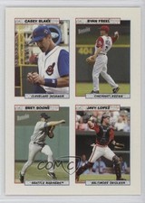 2005 Topps Bazooka 4 on 1 Stickers Wily Mo Pena Mark Kotsay Alex Rios #10 0c4
