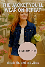 Celebrity Pink Denim Jacket sm  Everyday Cool, Always on Repeat