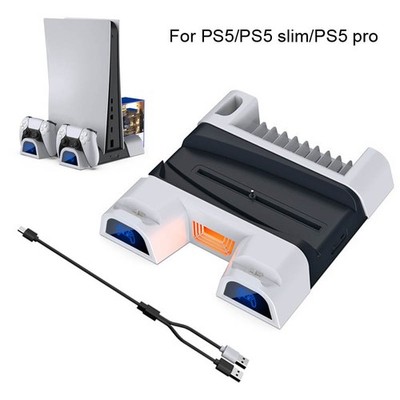 For Sony PS 5/ PS5 slim/ PS5 pro Console Charging Dock Cooling Stand Accessories