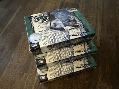 2001 Upper Deck ICHIRO TRIBUTE TO 51 - ICHIRO SUZUKI-25 CARD SET - SEALED