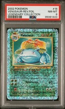 Venusaur Reverse Holo 18/110 PSA 8 Legendary Collection Pokemon on eBay