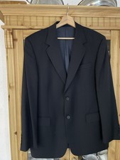 WALBUSCH , British Classics, Schurwollsakko,tintenblau/schwarz Größe 50, wie neu