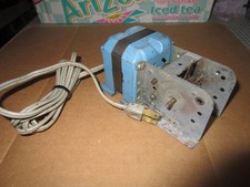 VINTAGE GILBERT ERECTOR SET PARTS A-47 MOTOR WITH SILVER GEAR BOX-TESTED  WORKS