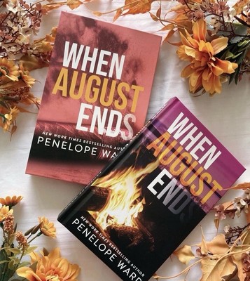 C2C When August Ends Penelope Ward Cover To Cover Special Edition W/Slipcase OOP