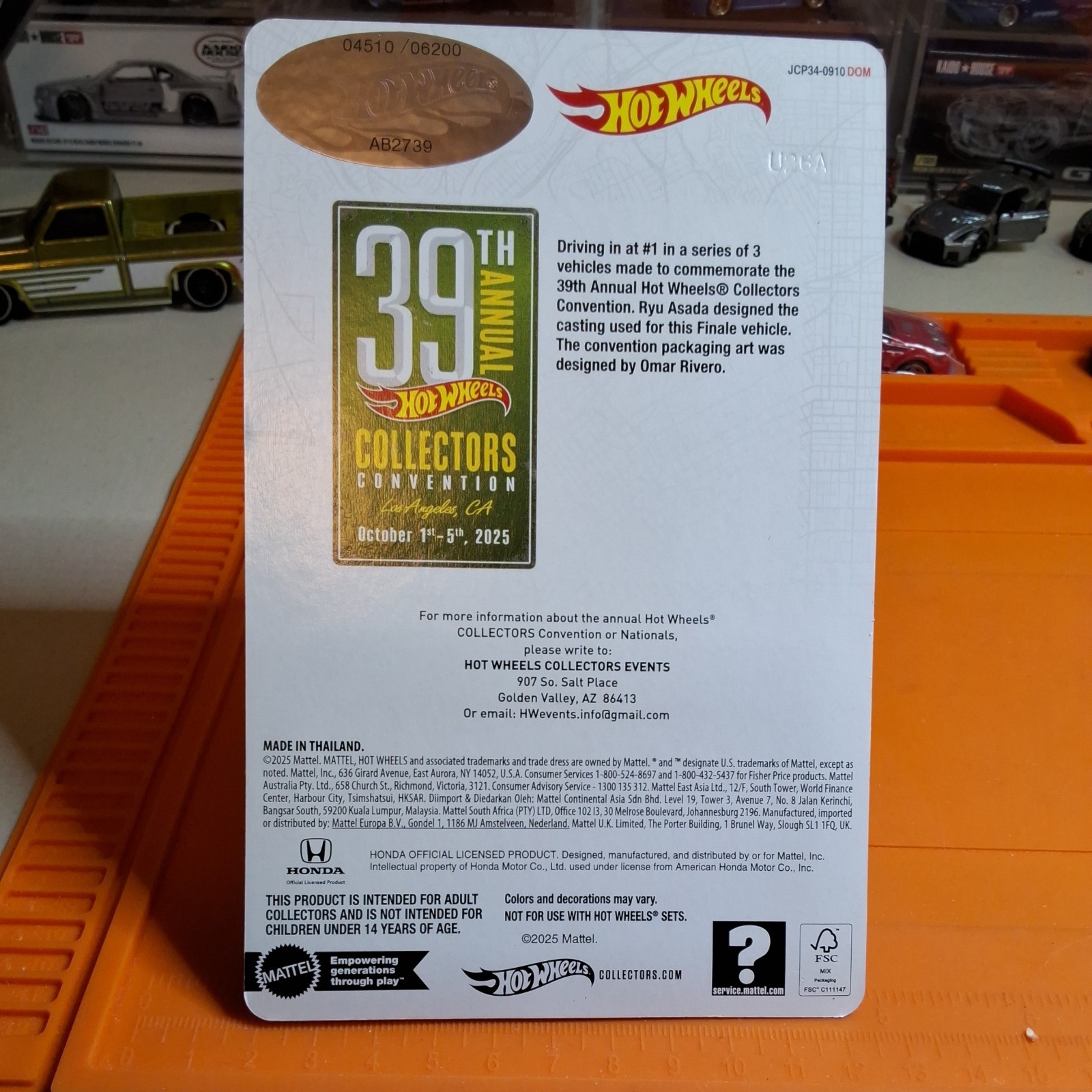 Diecast Collector Hot Wheels Red Line Club (RLC) 1972 Skyline H/T 2000GT-R Hakosuka Nummeriert – Sammlungsauflösung im unberührten Originalkarton – Bild 2
