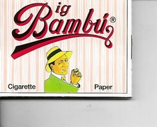 BIG BAMBU SLOW BURNING CIGARETTE ROLLING PAPERS - 33 LEAVES PER PACK