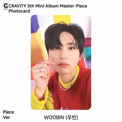 Cravity The 5th Mini Album Master piece Photocard Puzzle Piece