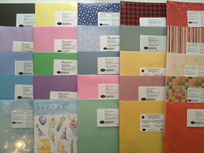 ADDED! Creative Memories CHOOSE PAPER PACK STICKER KIT ABC Shade Card Stock PICK