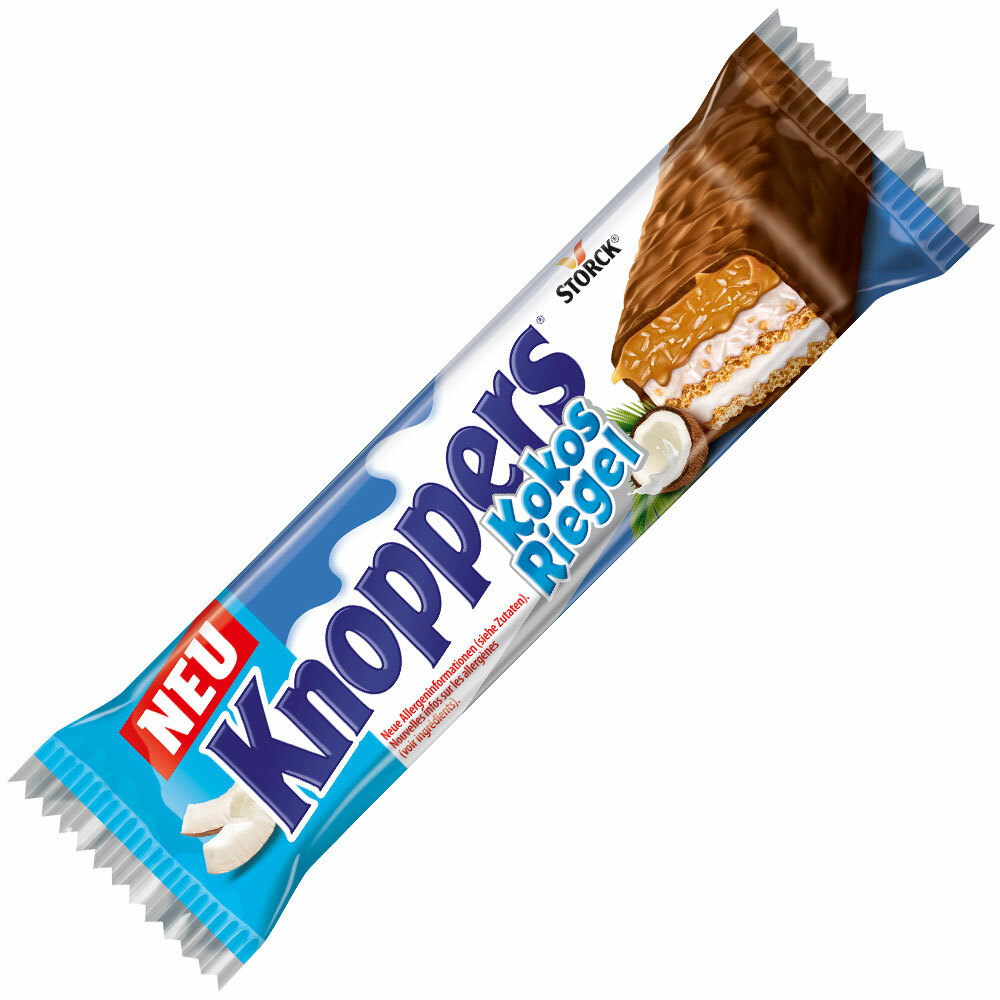 Купить Ибей 1840x KNOPPERS Coconut Cream Chocolate Caramel Wafer