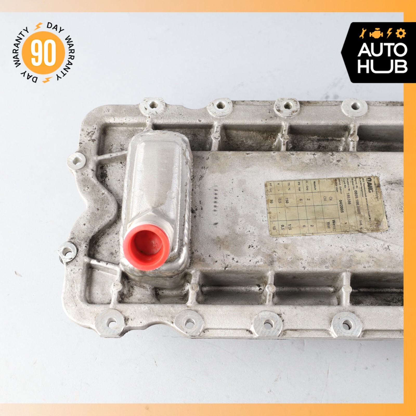 02-07 Maserati Quattroporte M139 4200 Coupe M138 Engine Oil Heat Exchanger OEM