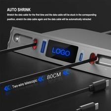 For Tesla Model 3 Y USB Hub Center Console Charger Adapter Accessories 2023