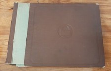 Rare Damaged Cheney Talking Machine Company Chicago 12" 78 record binder
