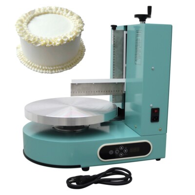 14'' Electric Cake Cream Spreading Coating Smearing Machine Adjustable Direction