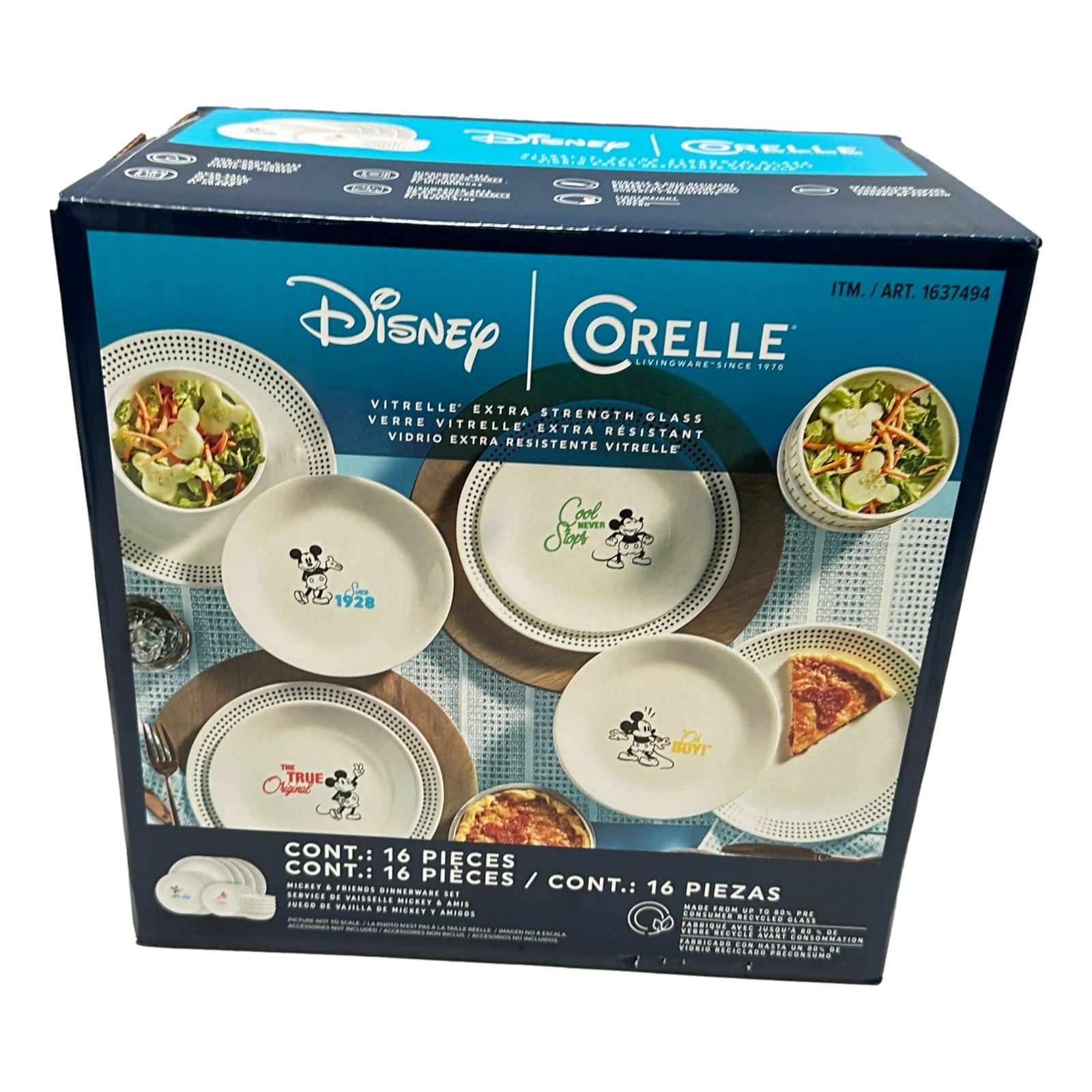 Corelle Mickey Dinner Set Dinner Plates Corelle Disney Disney