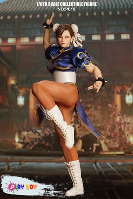 PLAY TOY P019 1/6 Scale Fighting Goddess Chun Li Action Figure 