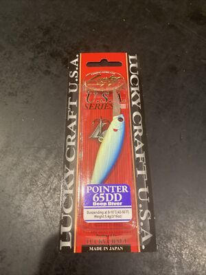 Lucky Craft - Pointer 65 DD Chartreuse Light Blue