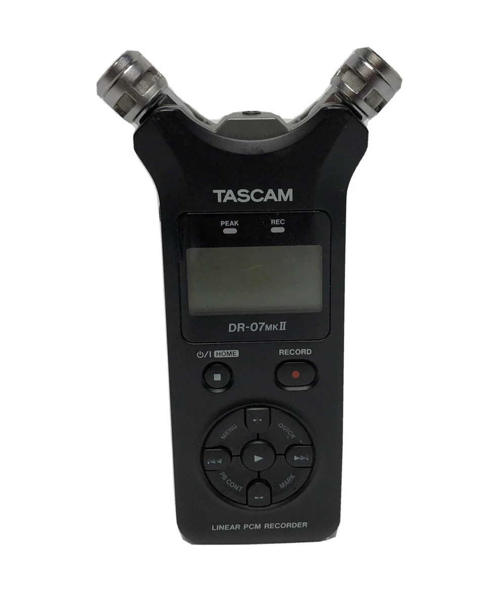 Tascam DR-07MKII Portable Recorder with 2 GB Micro SD Card No Cord See  Pictures