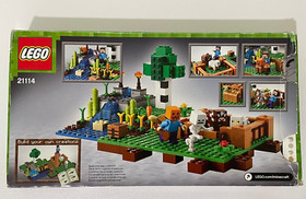 Retired &copy;2014 LEGO 21114 Minecraft The Farm 100% Complete + Extras + Box