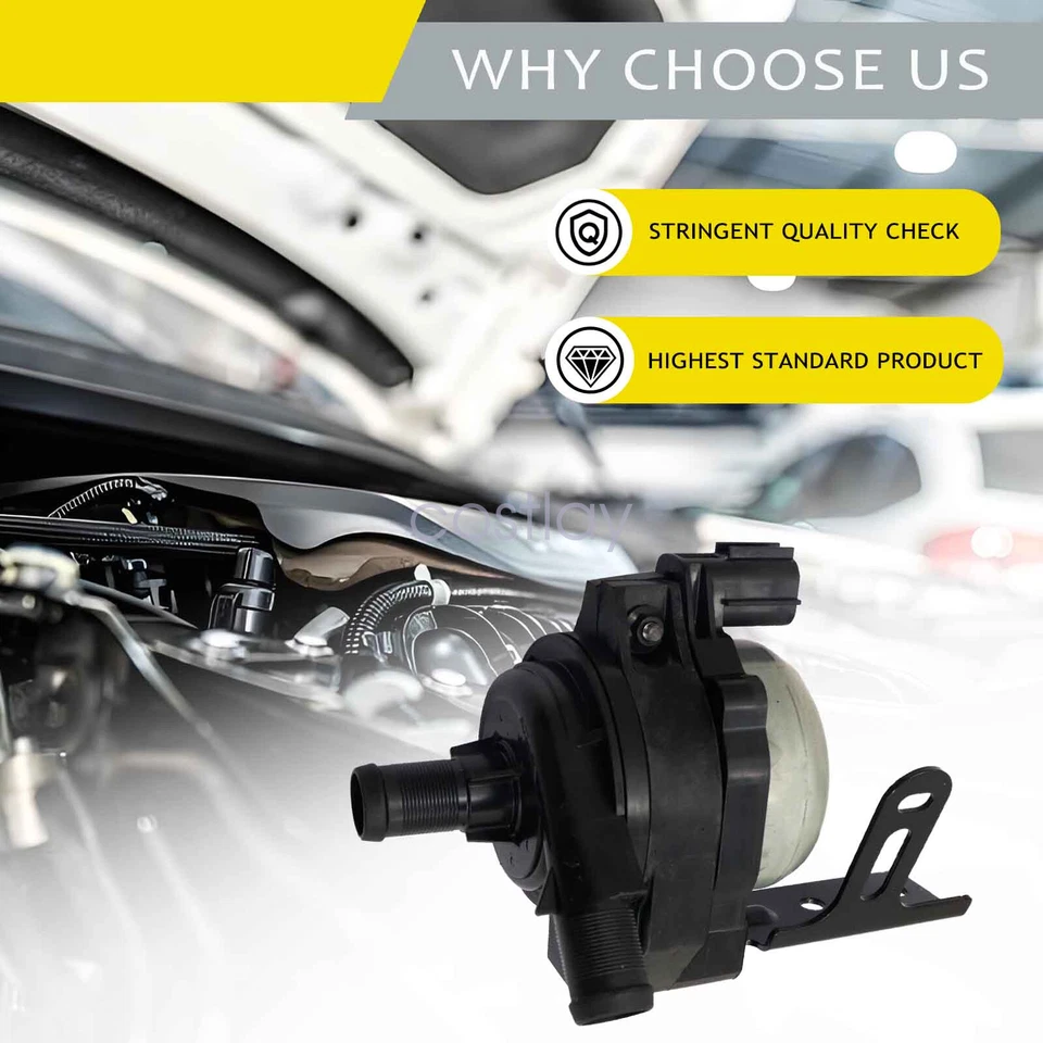 1X New Cooling Water Pump For 2021-2024 Nissan Rogue 21580-6RC0A - Image 3 of 4