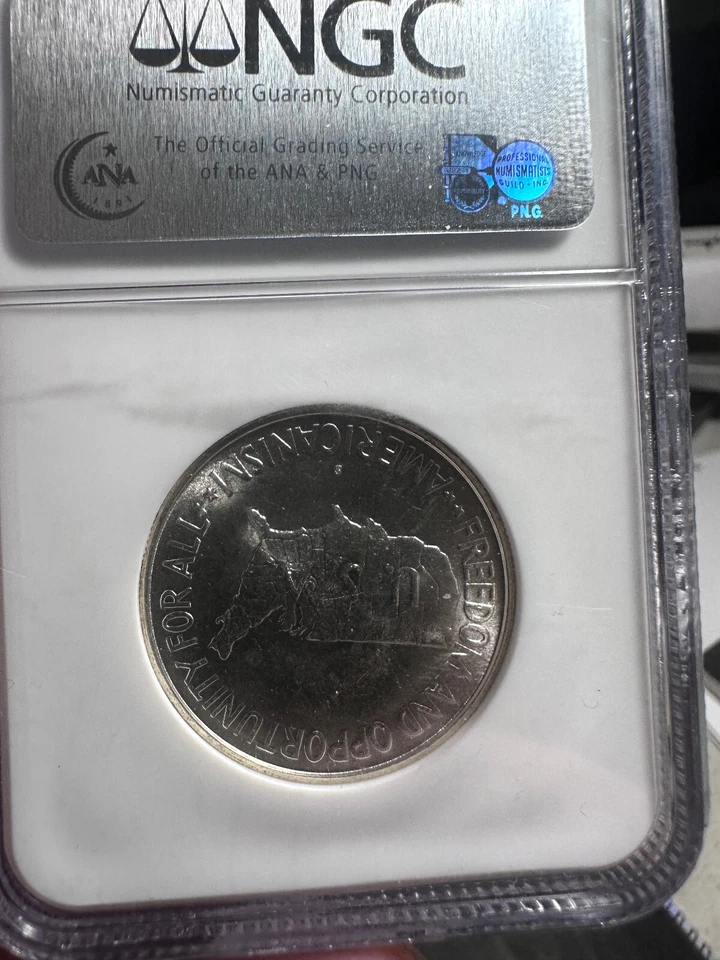 1954-S Washington-Carver 50C NGC MS 65 Silver Commemorative Half lot# 896 - Image 4 of 4