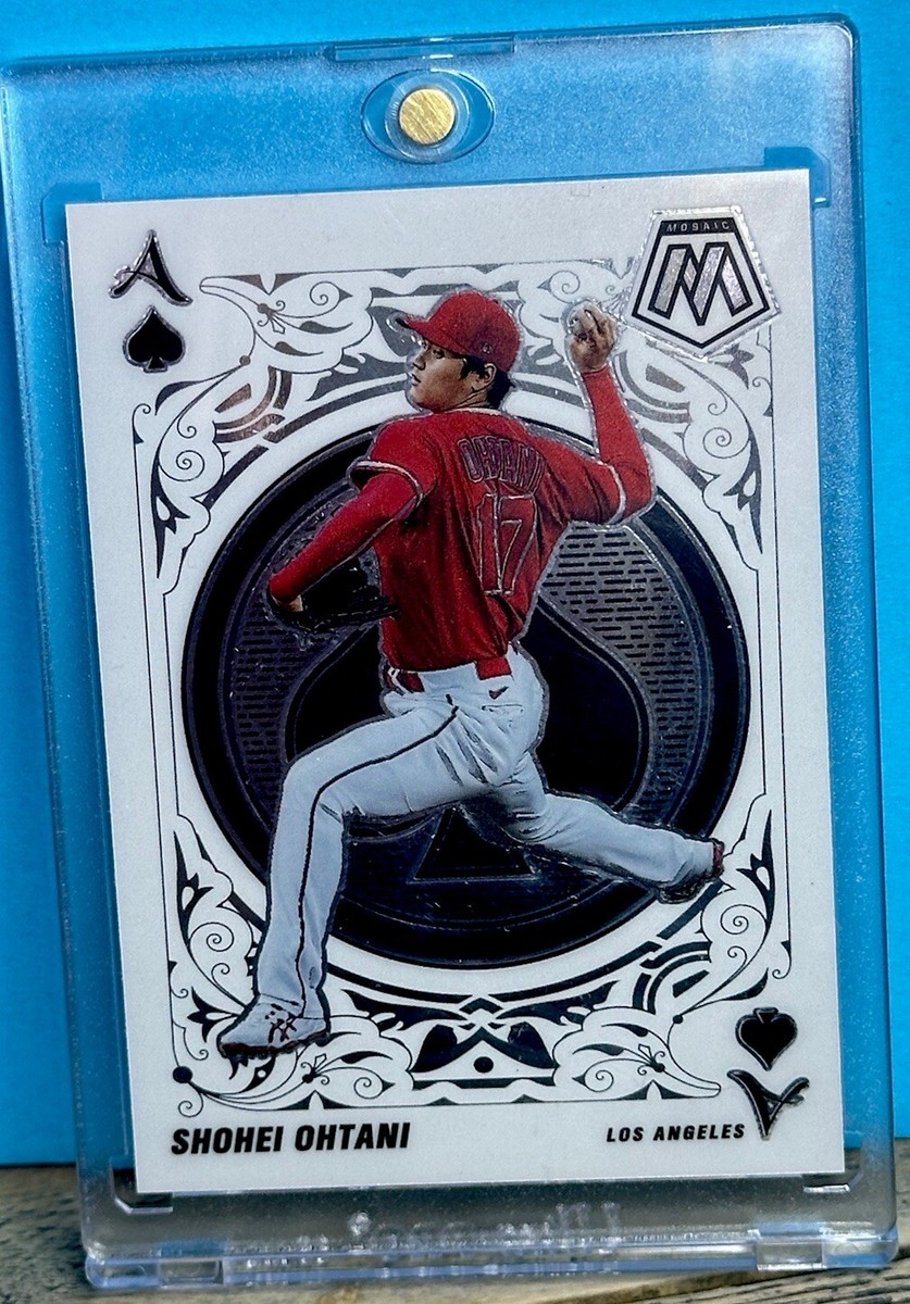 【C98】MLB カード Shohei Ohtani RC silver Shohei Ohtani ACES SILVER CHROME FOIL CARD SSP 2022 Mosaic SHOHEI