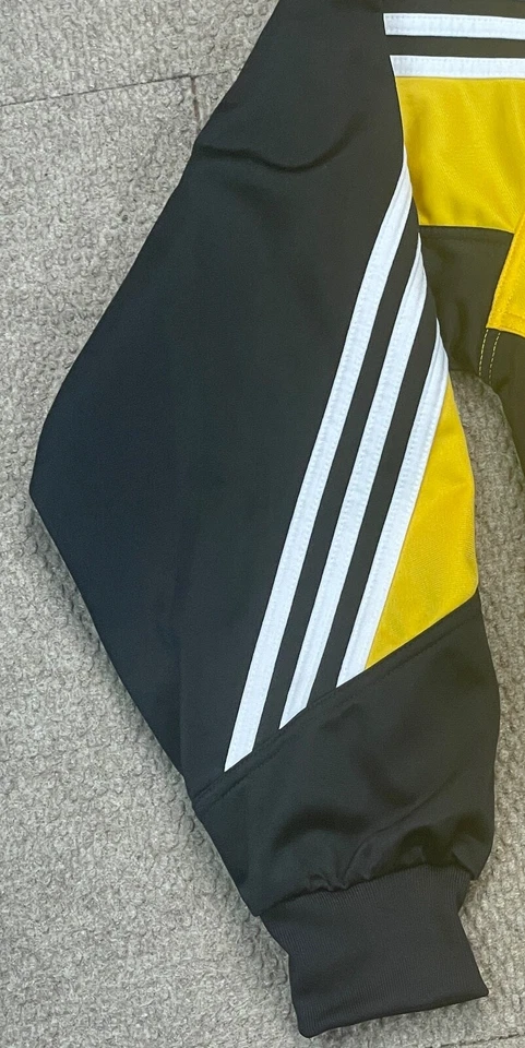 Chaqueta deportiva Adidas LAUF TV 1877 vintage para mujer cremallera completa talla pequeña Foto 3 de 4