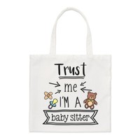 Trust Me I'm A Baby Sitter Regular Tragetasche Lieblings Beste Lustiger Witz