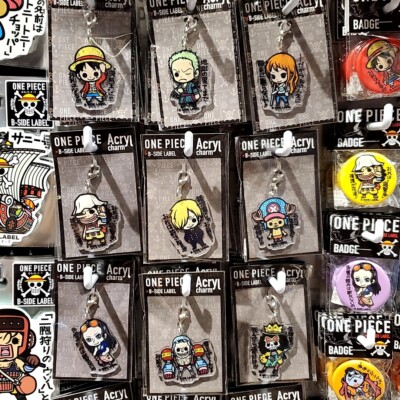 One Piece acrylic charms Luffy,Zoro,Shanks 15Type japan limited