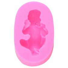Silikonform Baby – Tortendekoration – Backzubehör – Babyparty – Taufe