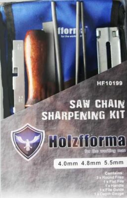 Holzfforma  Chain Saw Sharpening Kit Chainsaw File Tool Set Guide Bar File