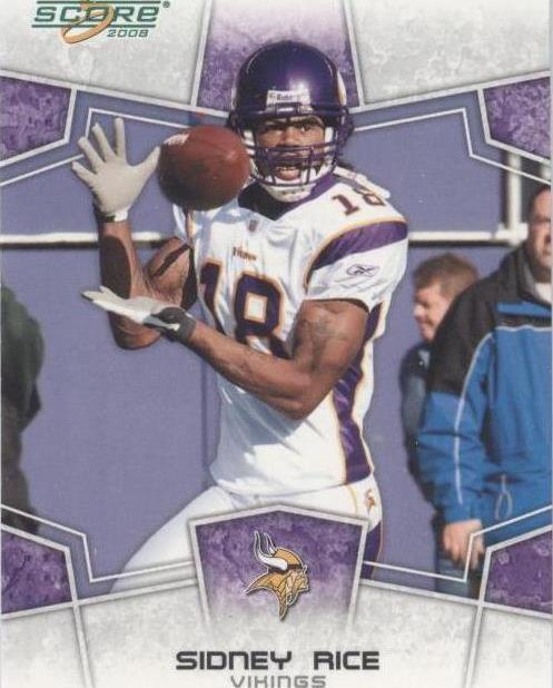2008 Score - Sidney Rice #175 Glossy for sale online | eBay