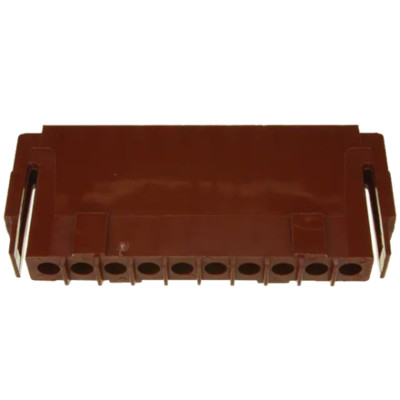 207396-1 Connector, 10 Rectangular - Housings Plug Black or Red 0.197'' (5.00mm)
