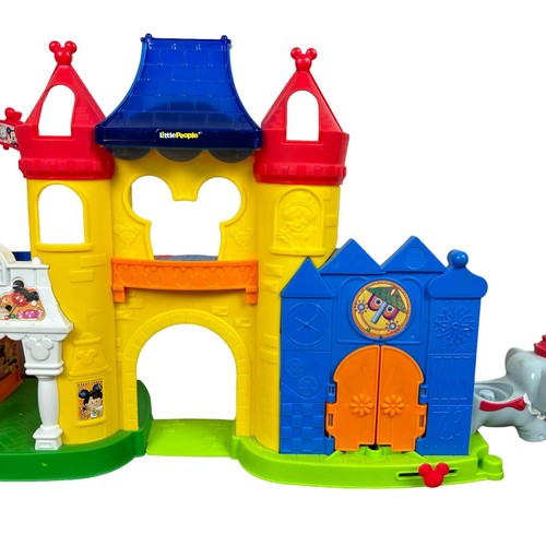 FISHER-PRICE Little People Giornata Magica a Disney Playset VIDEO Topolino Luci Auto - Foto 7 di 14