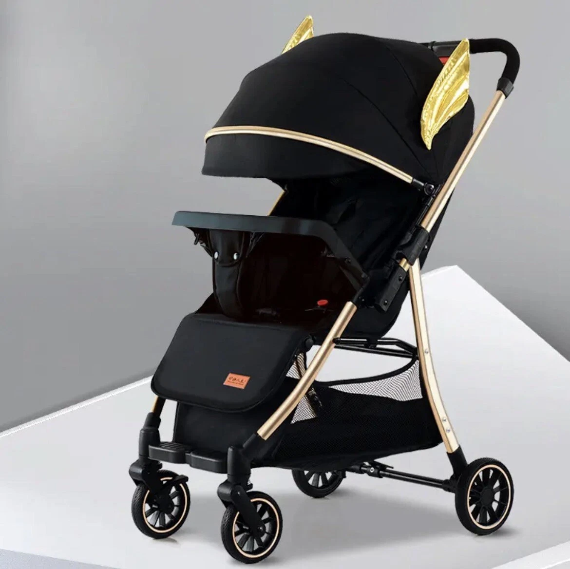 Baby Stroller Two-way light Stroller One-button Travel Portable
