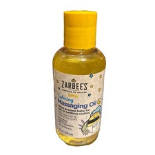 Zarbee's Baby Calming Massaging Oil Lavender Chamomile Scent 4floz EXP 01/2025