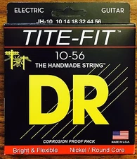 DR JH-10 Electric Guitar Strings 10-56 Tite Fit Jeff Healey