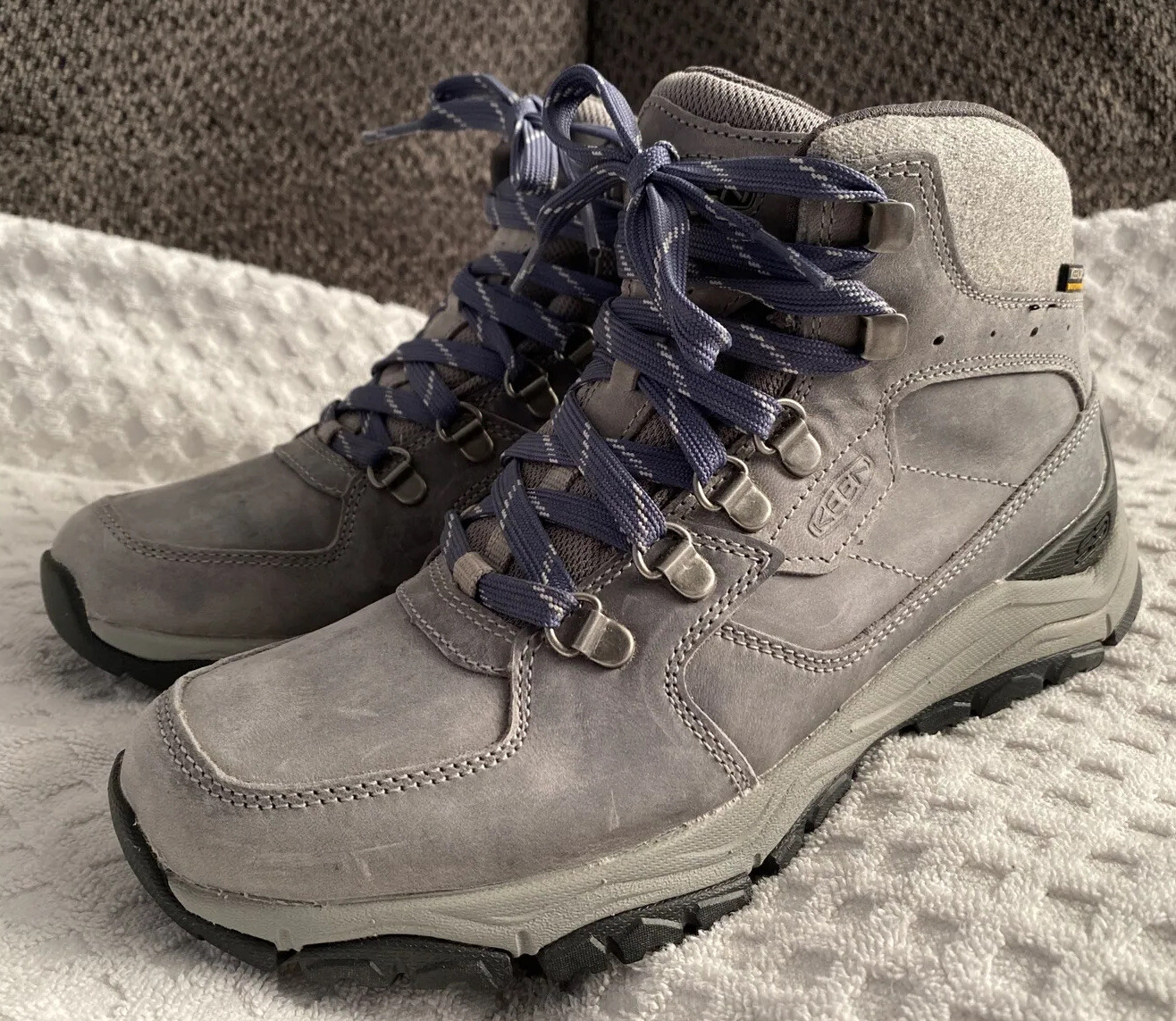 Stivali impermeabili KEEN innate in pelle Drizzle vintage indaco taglia 7 5 5234466