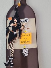 Just call me Widked Wine bottle charm magnet
