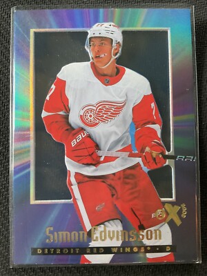 Simon Edvinsson 2023-24 Upper Deck Skybox E-X 2000 RC Card #150 