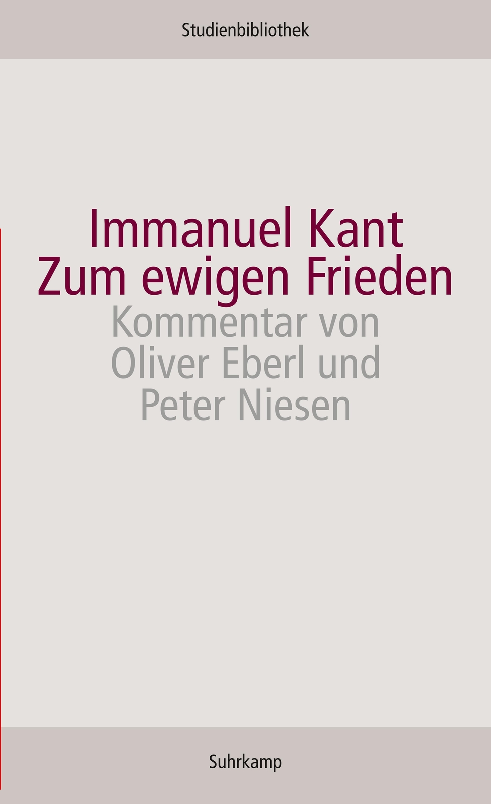 Thumbnail - Zum Ewigen Frieden Immanuel Kant