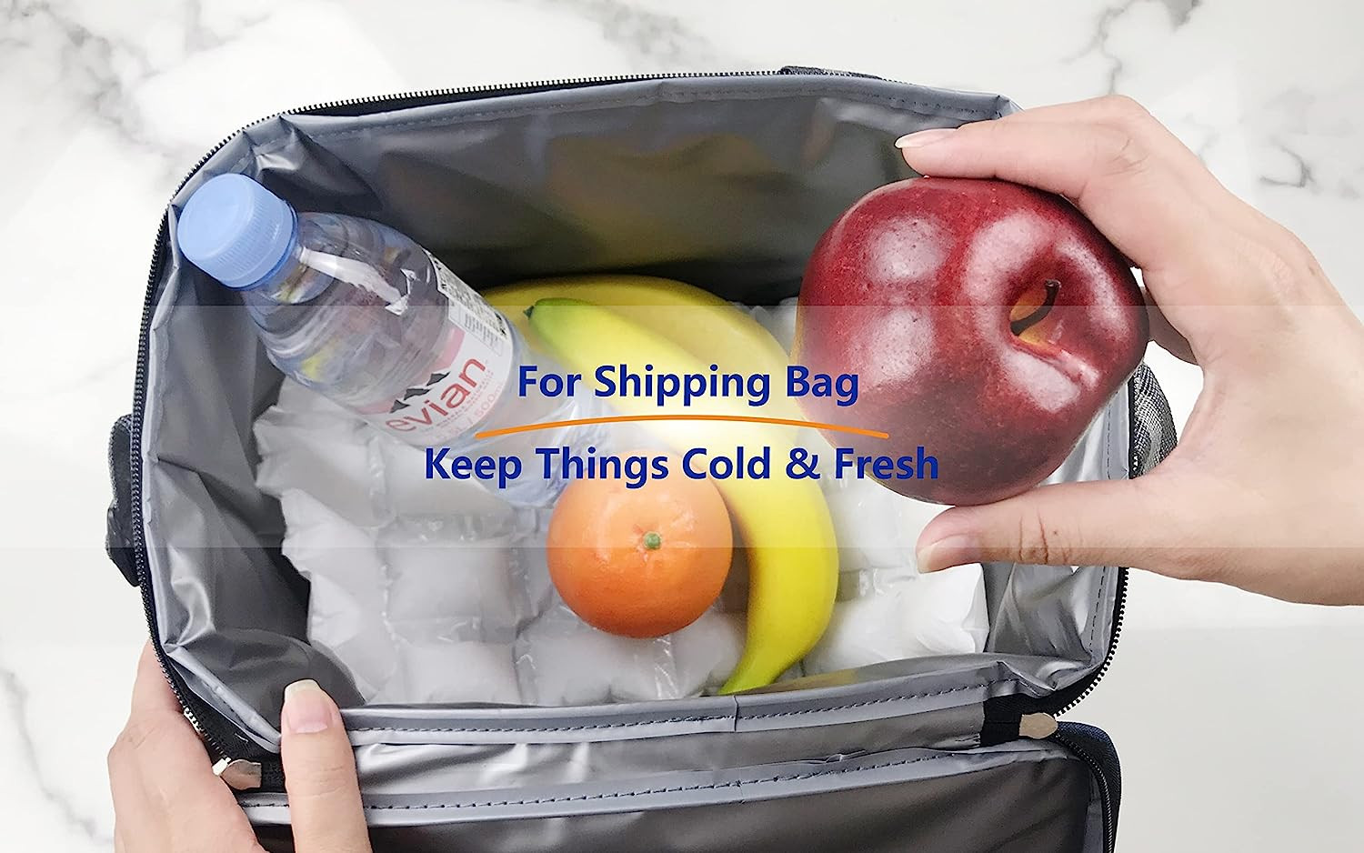 Reusable Ice Pack Sheets Flexible Cooler Ice Blankets for Lunch Bag Freezer Pack