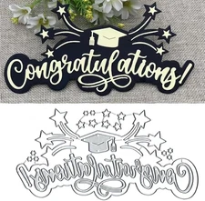 Graduation Frame Metal Die Cuts Cutting Dies Paper Cards Cutting Dies Cut Stenci